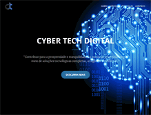 Tablet Screenshot of cybertechdigital.com